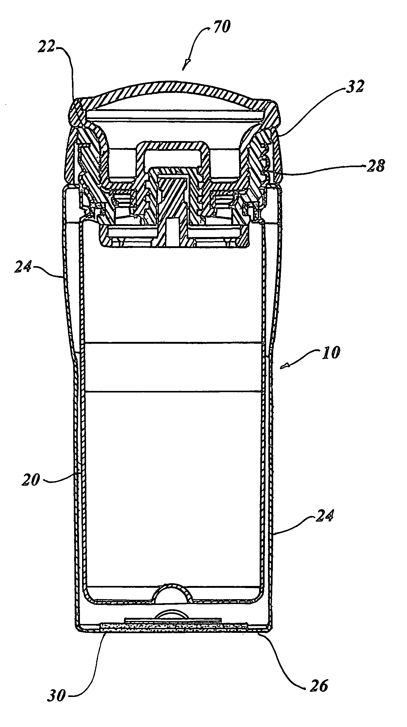 Beverage shaker with ice strainer