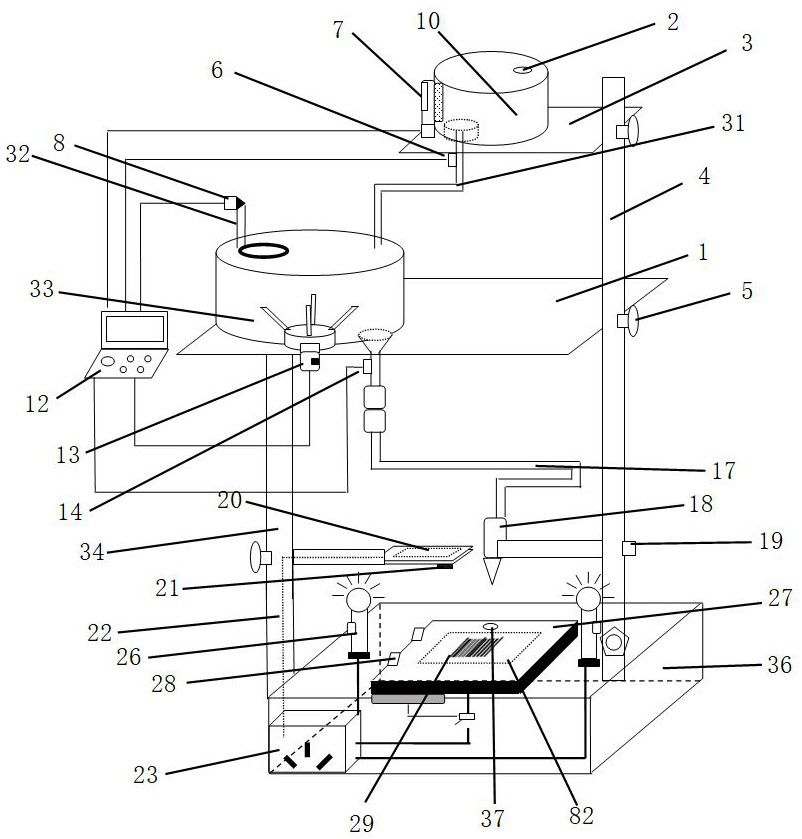 Pesticide residue and nitrite detection device and method based on scanning code paper chip