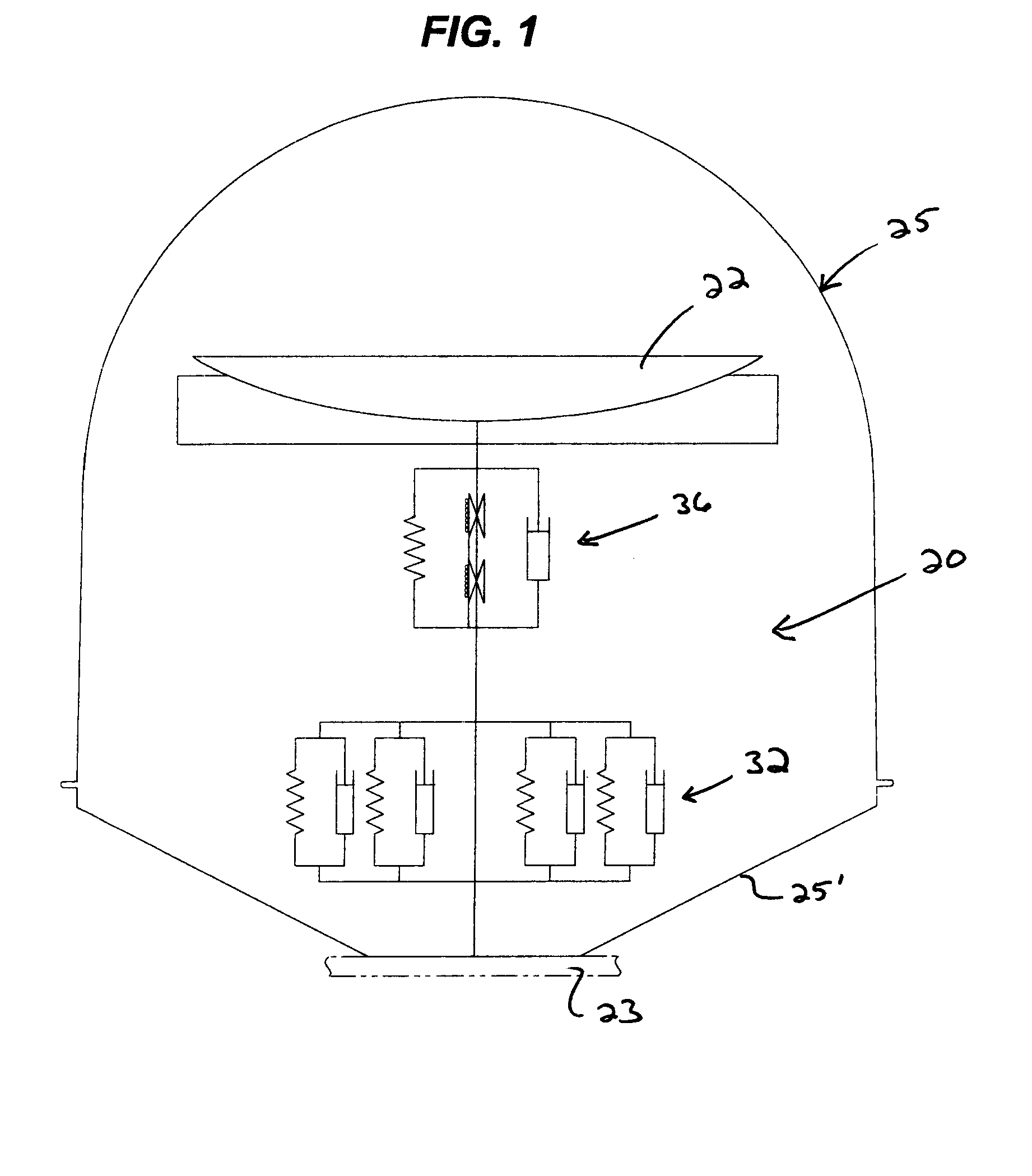 Pedestal for tracking antenna