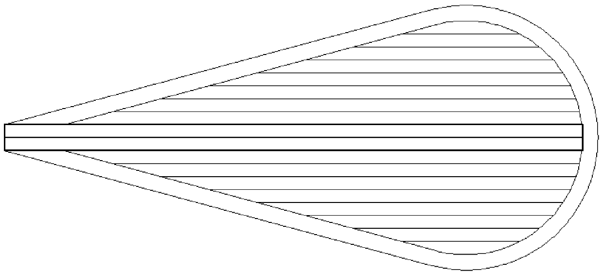 Large-area asphalt square gangplank paving construction method