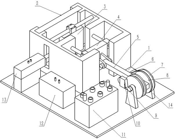 Single-stroke magnetic energy power machine