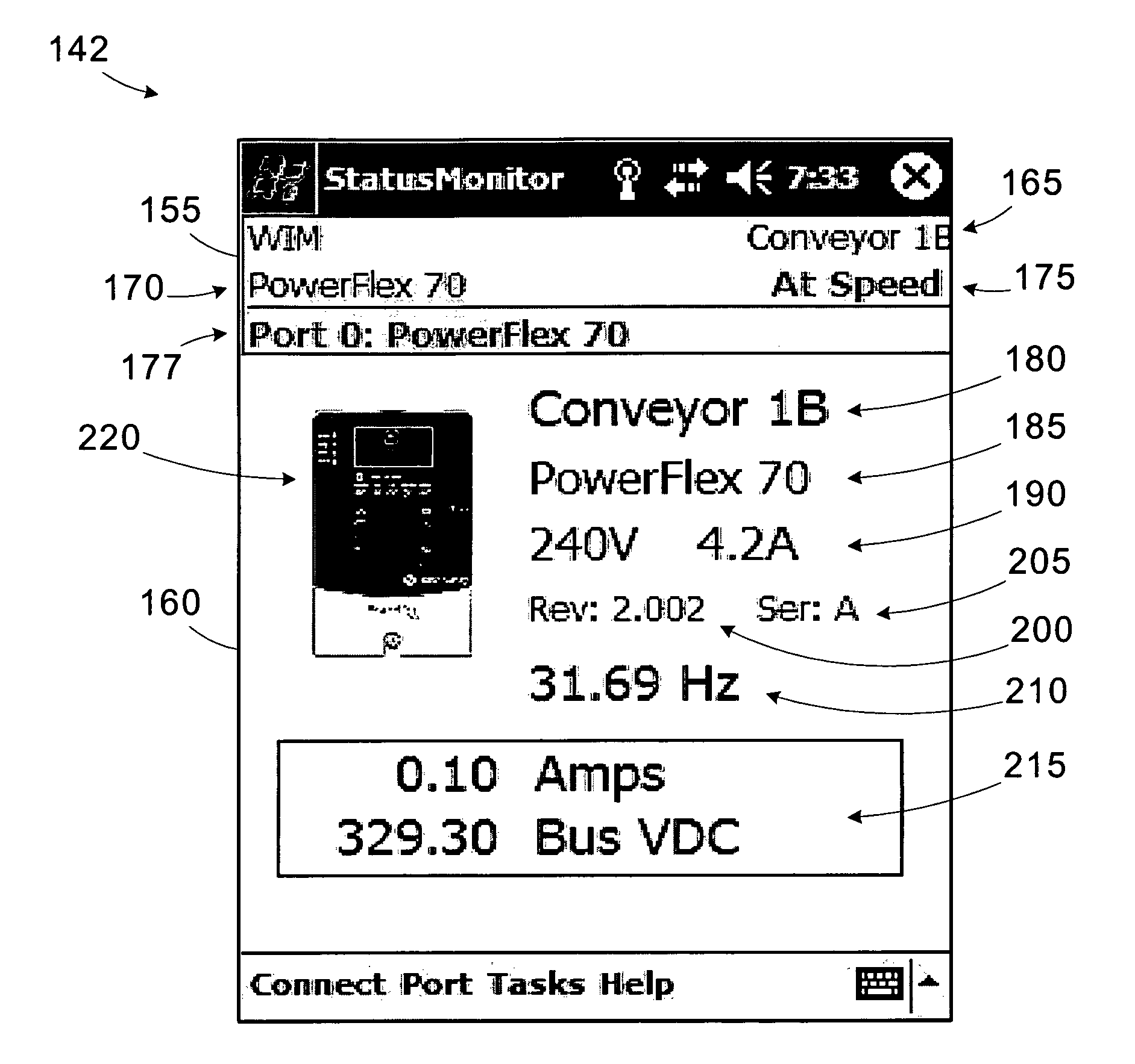 Wireless industrial control user interface