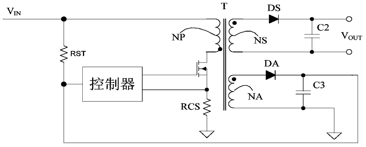 High-voltage starting circuit and high-voltage starting method