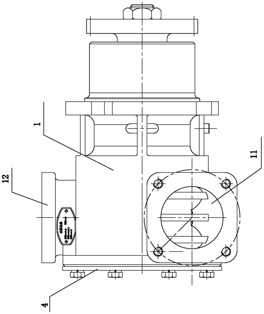 Flexible impeller sea water pump