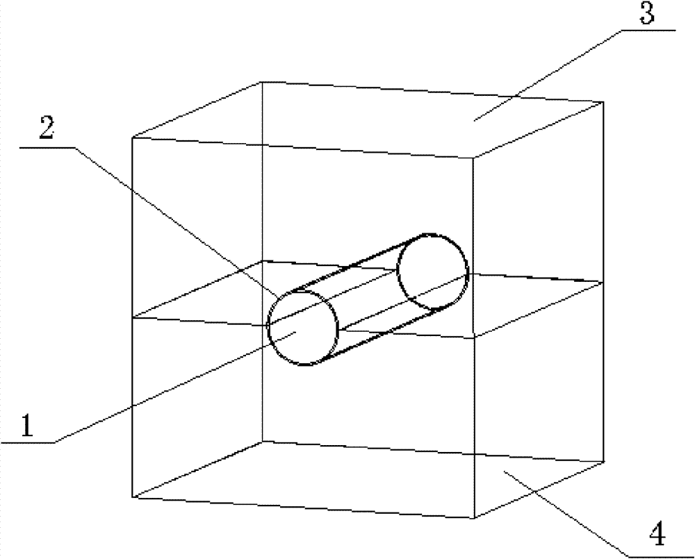 Method for modularizing crystal and heat sink in laser diode pumped solid laser