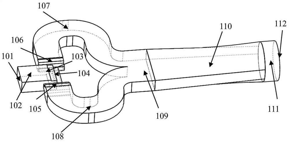 A rectangular te based on h-t joint power division network  <sub>10</sub> mode - circular waveguide te  <sub>21</sub> Mode Converter