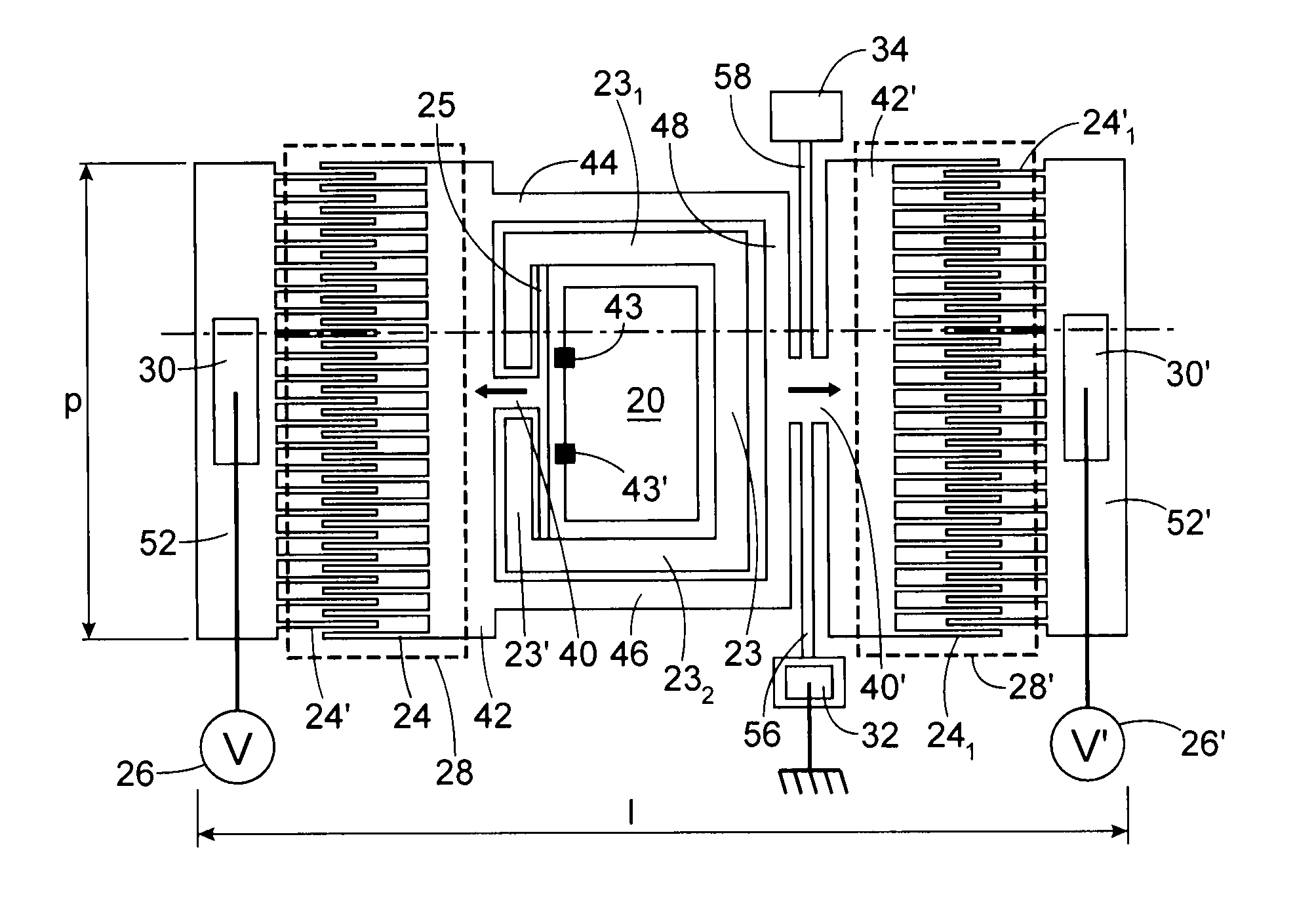 MEMS-type pressure pulse generator