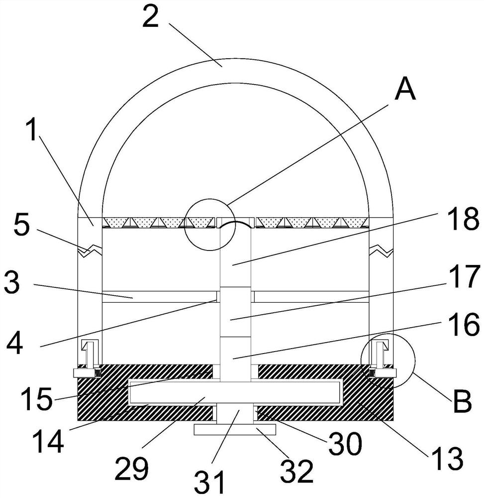 LED lamp bead with high light flux