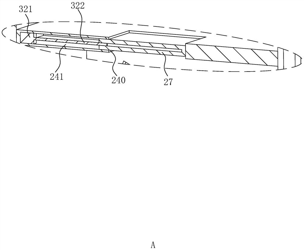 Remediation system for deep stirring and hot air injection of polluted soil