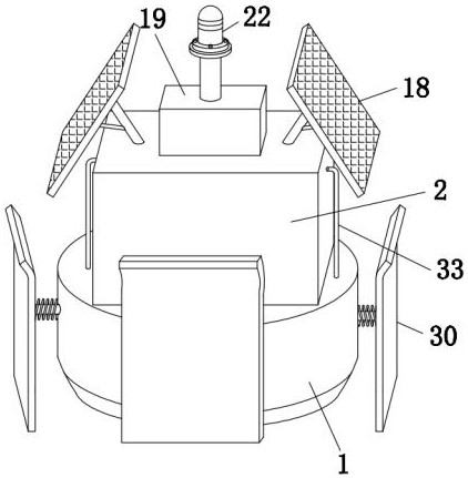 Marine environment observation device based on ocean station