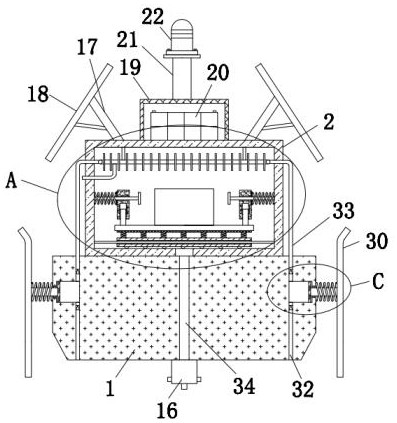 Marine environment observation device based on ocean station