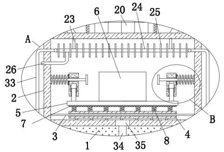 Marine environment observation device based on ocean station