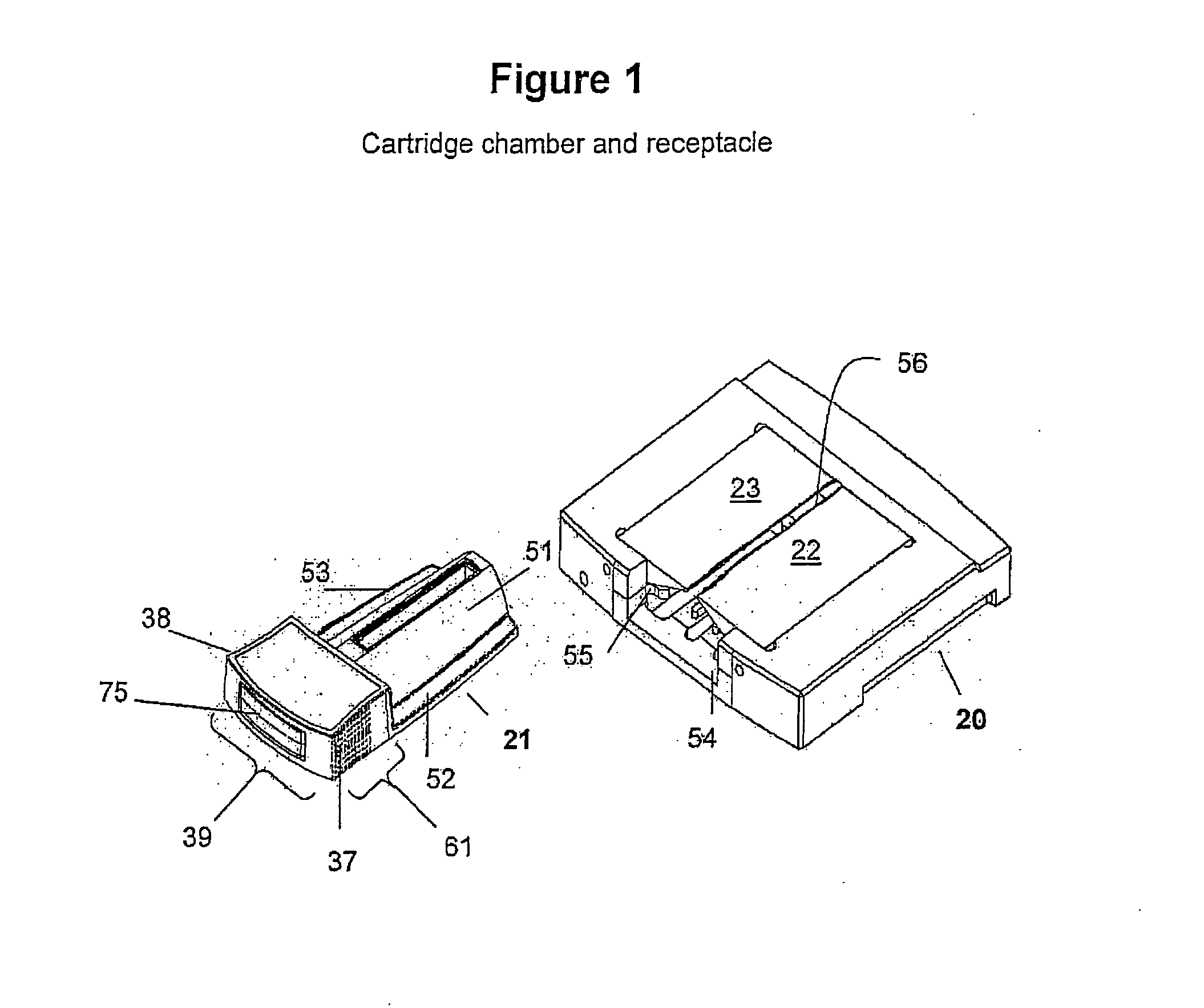 Cartridge for containing a specimen sample for optical analysis