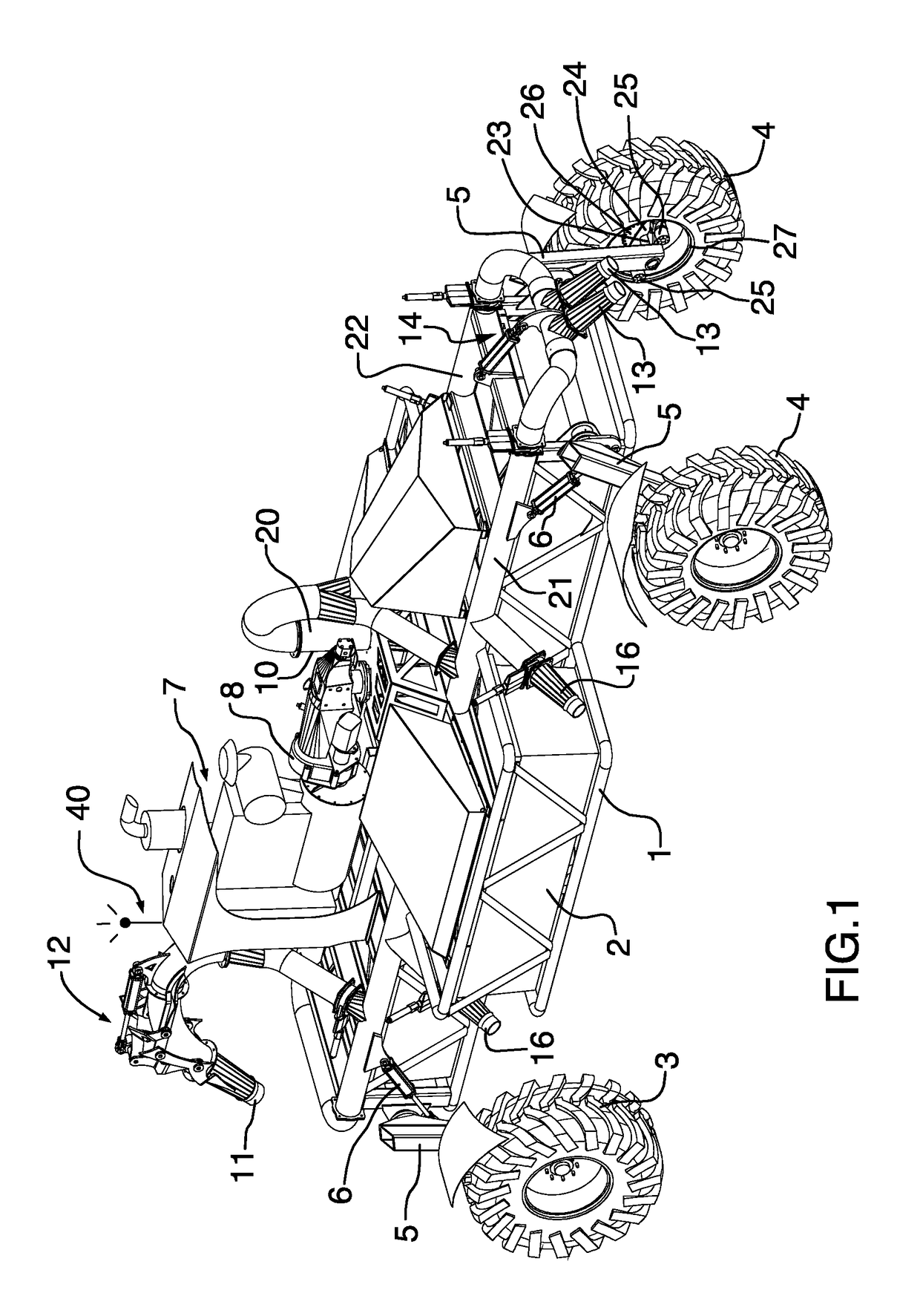 Amphibious pumping vehicle