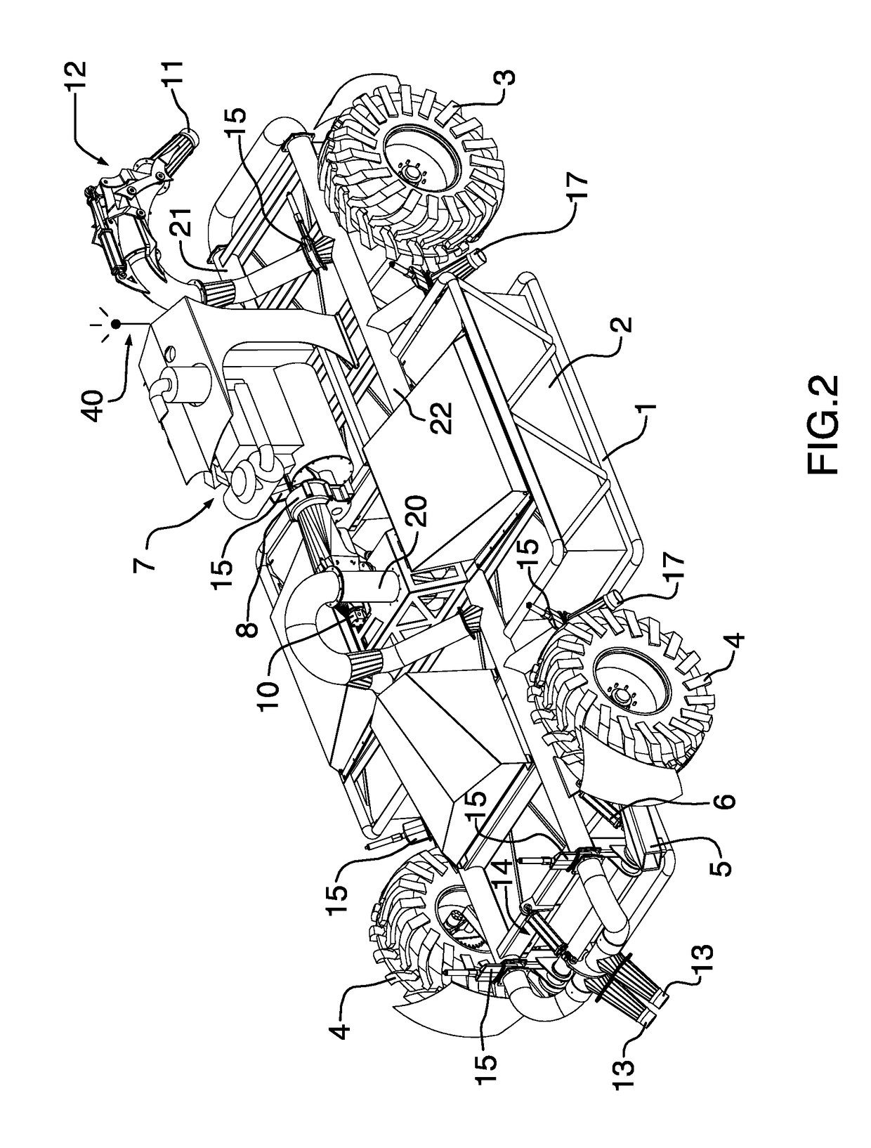 Amphibious pumping vehicle