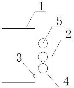 Main chassis with flower shelf