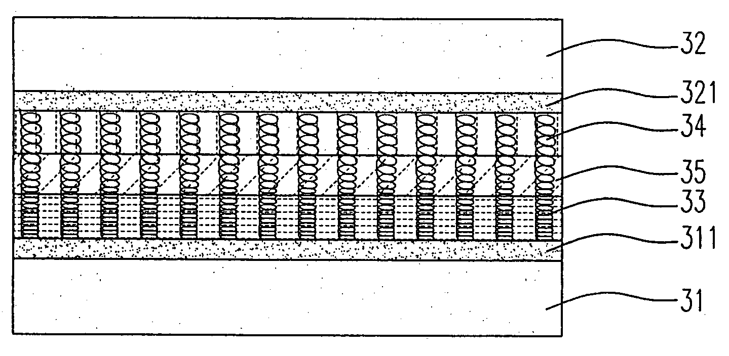 Method for manufacturing brightness enhancement film of liquid crystal display and structure thereof