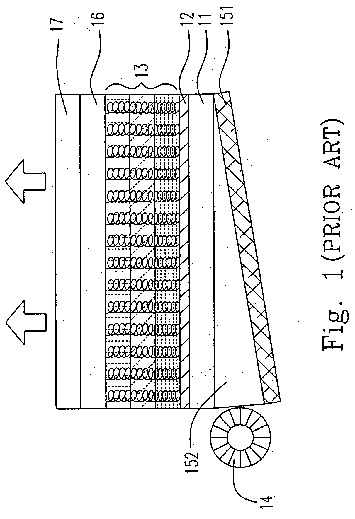 Method for manufacturing brightness enhancement film of liquid crystal display and structure thereof