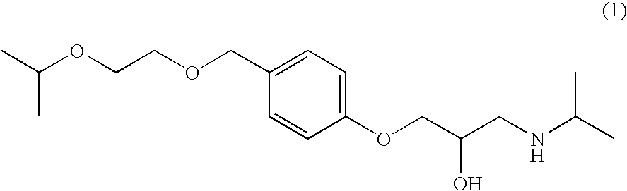 Adhesive Pharmaceutical Preparation Containing Bisoprolol