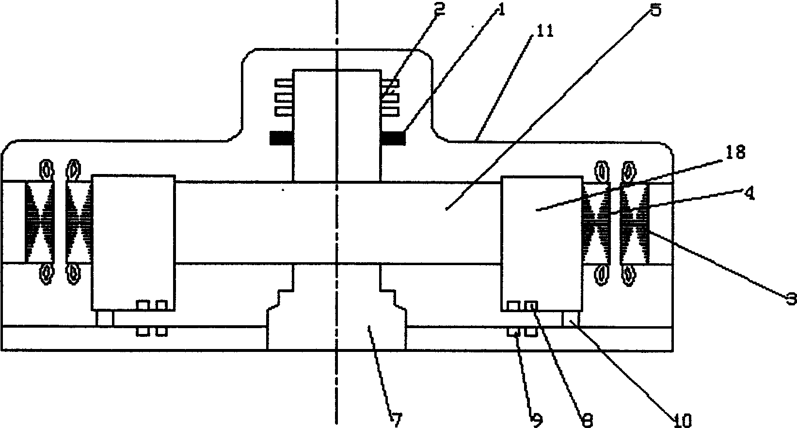 Energy-storing phase modulation motor