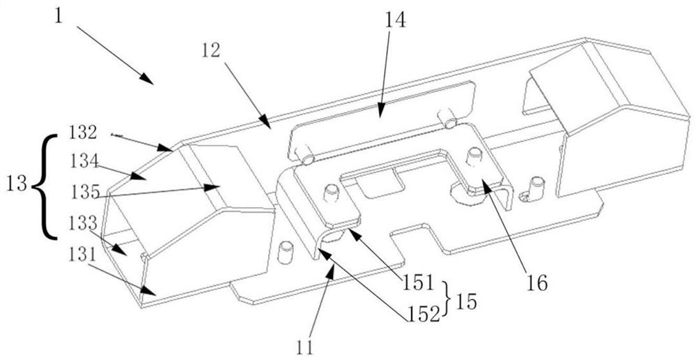 Axle counting induction system for monorail train