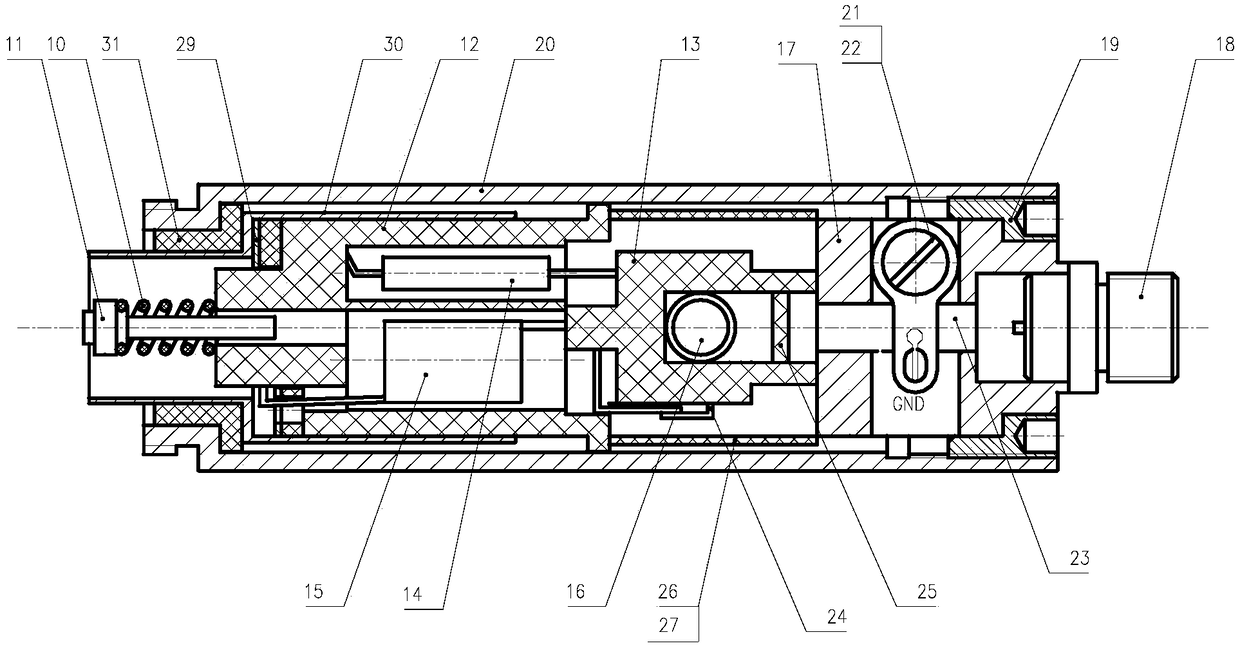 Electret noise sensor for spacecraft noise measurement