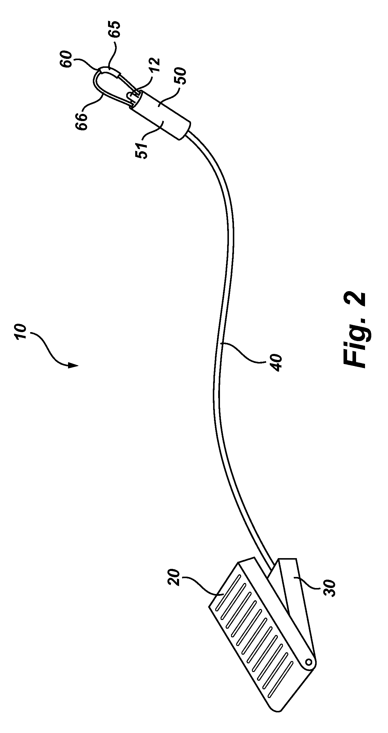 Adjustable ferromagnetic coated conductor thermal surgical tool