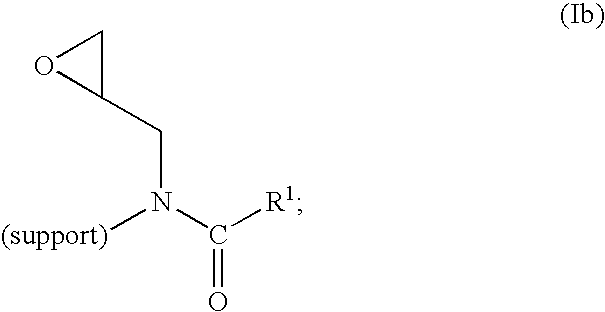 Method of producing highly functionalized 1,3-diamino-propan-2-ols from solid support