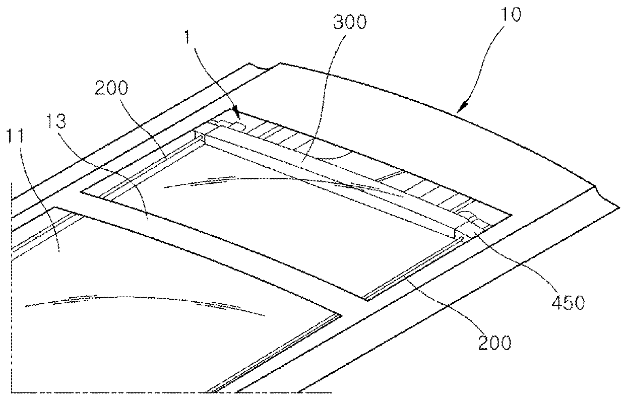 Roof airbag apparatus