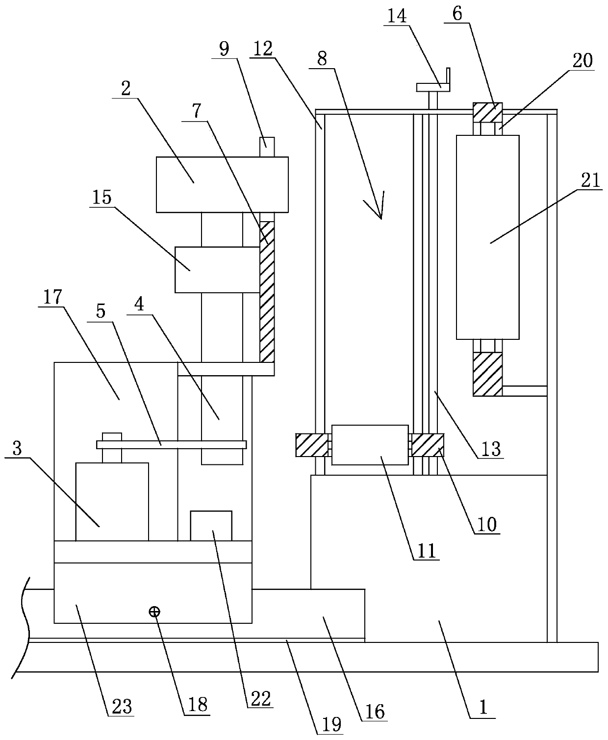 Steel reed polishing device