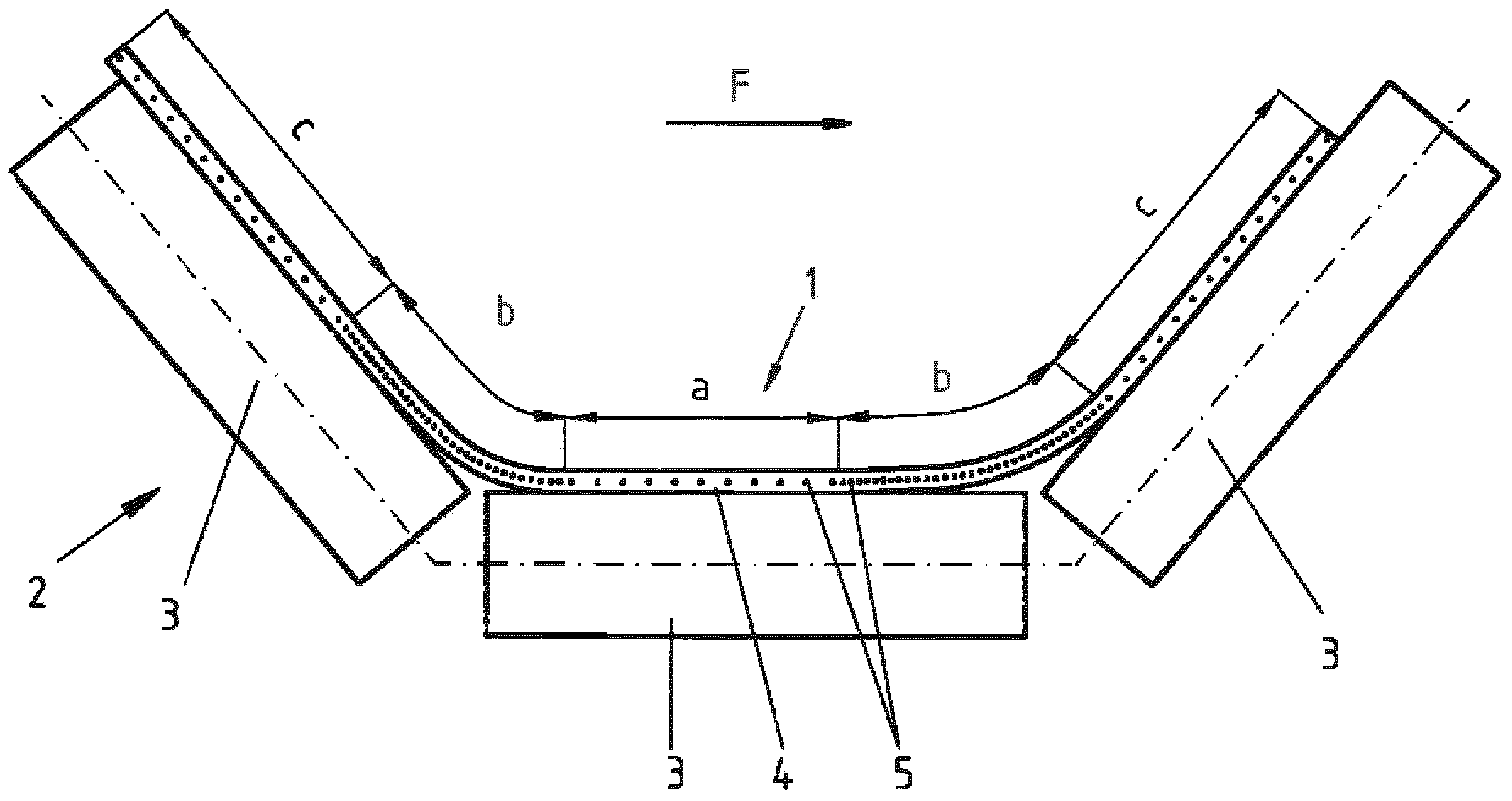 Conveyor belt system and conveyor belt