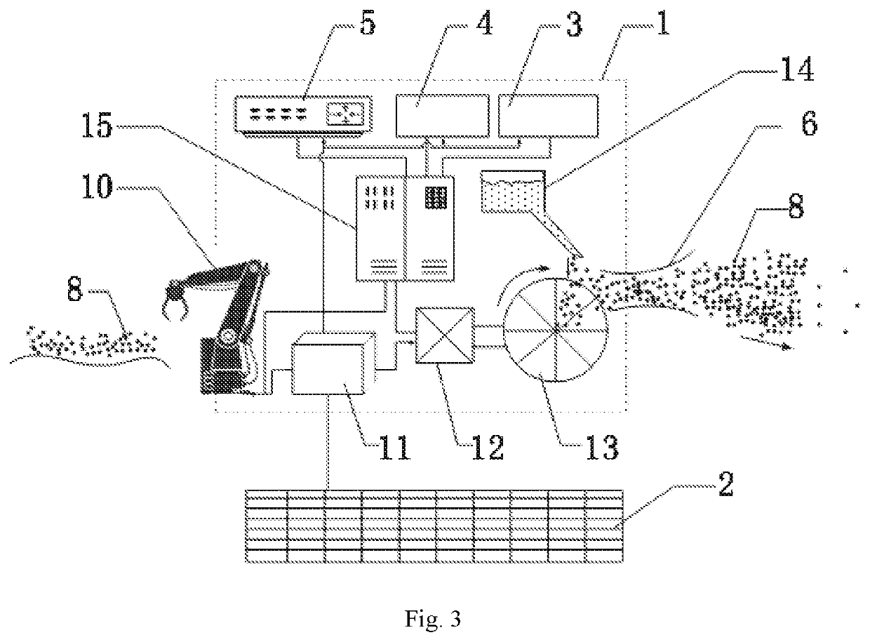 Method for flight on moon and lunar flight device