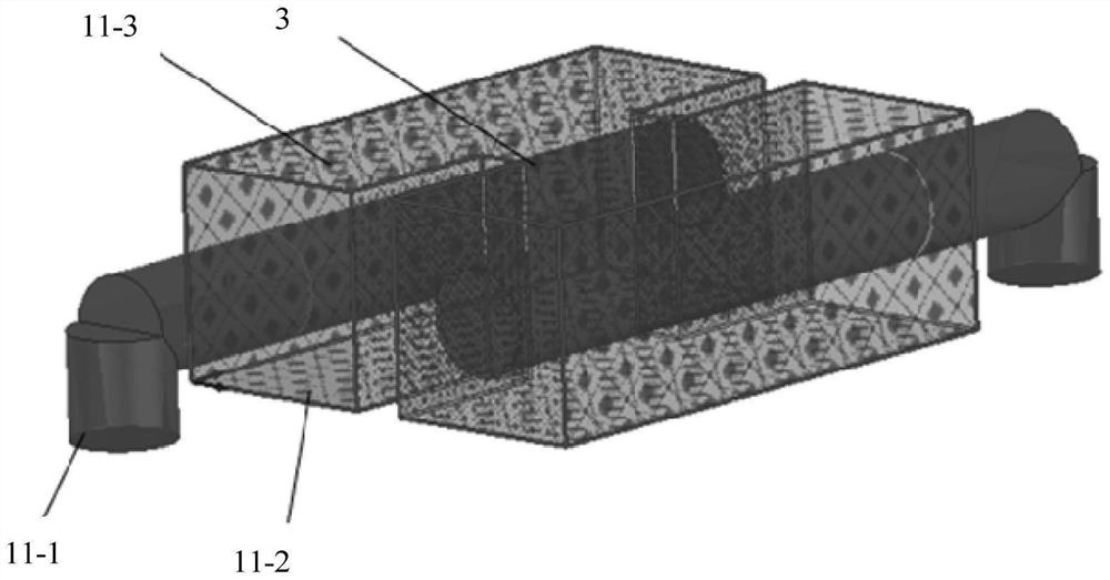 Frequency hopping filter using dielectric coaxial resonator