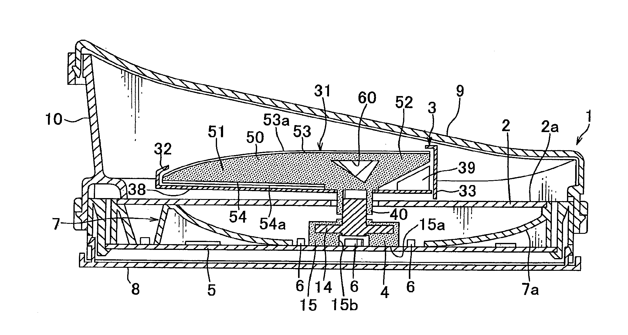 Indicator member, indicator unit and indicator instrument