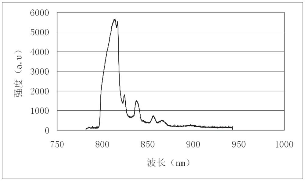 Sensing device based on optical fiber surface enhanced Raman probe and working method