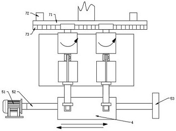 A flip cleaning device