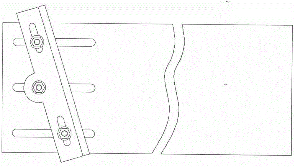 Positioning device for connection plate of steel column and steel beam