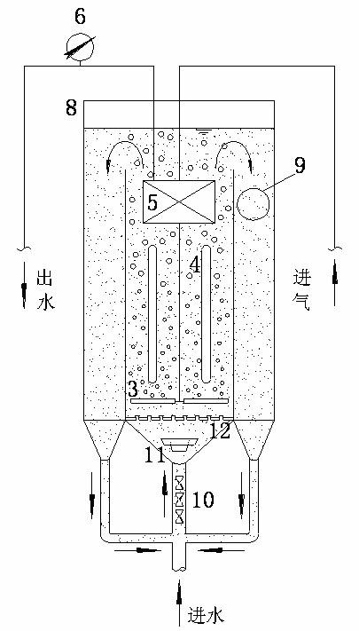 Adsorption regeneration-photocatalysis advanced oxidation water treatment equipment