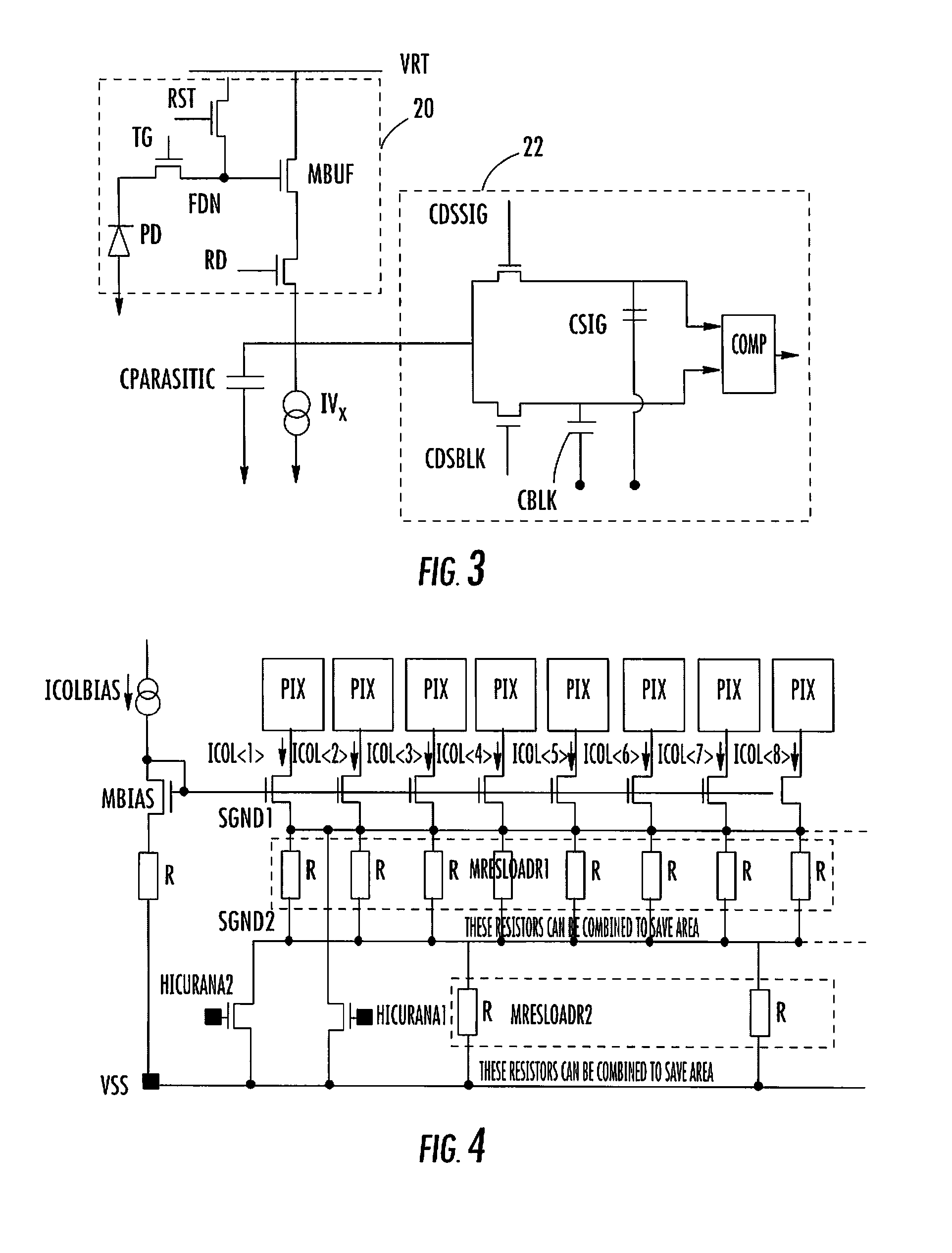 Column current source