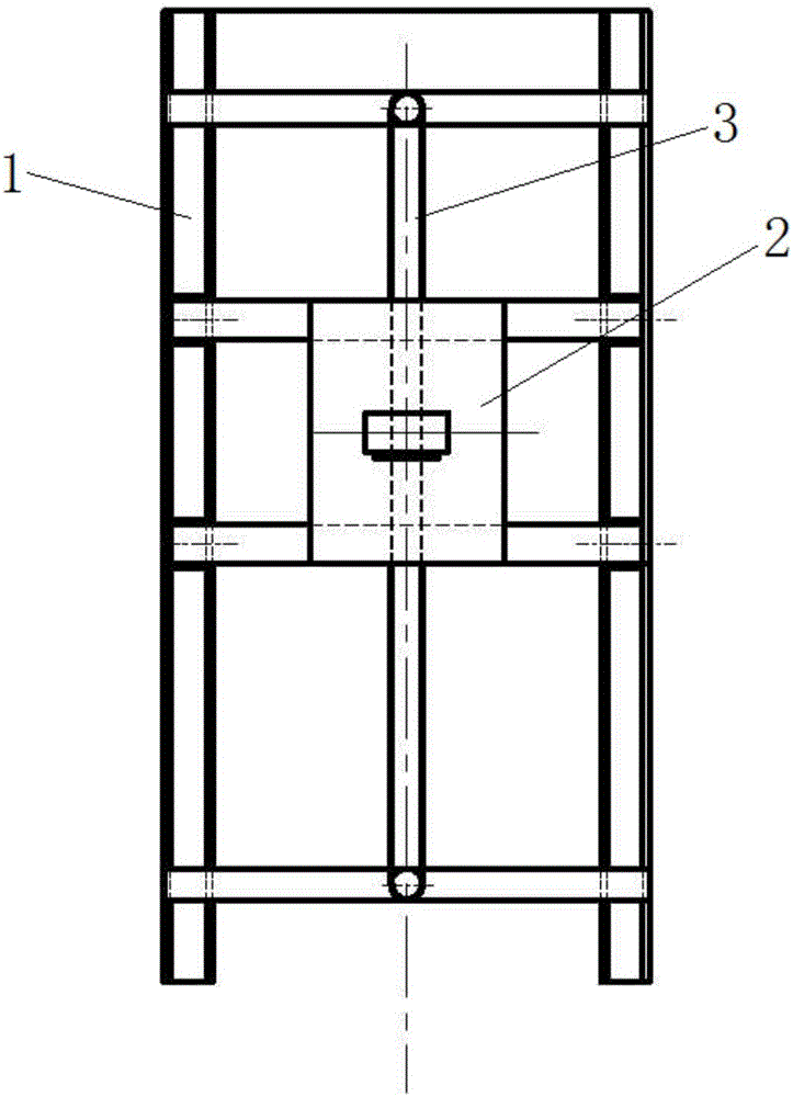 Precise walking device for extrapolation method correction of antenna/field probe and correcting system