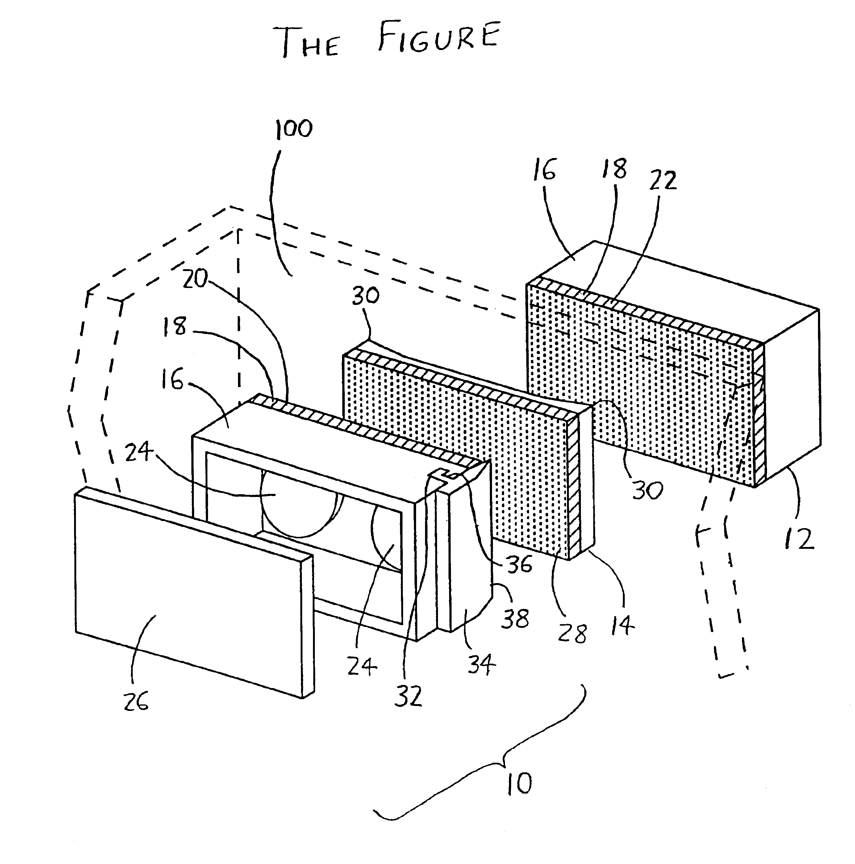 Apparatus for remotely cleaning interior walls of tanks from the tank exterior