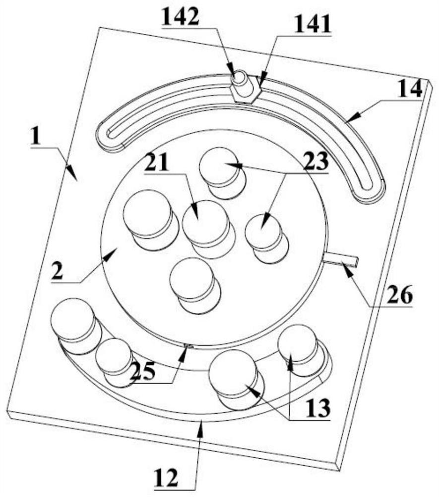 Bending device for bending machine