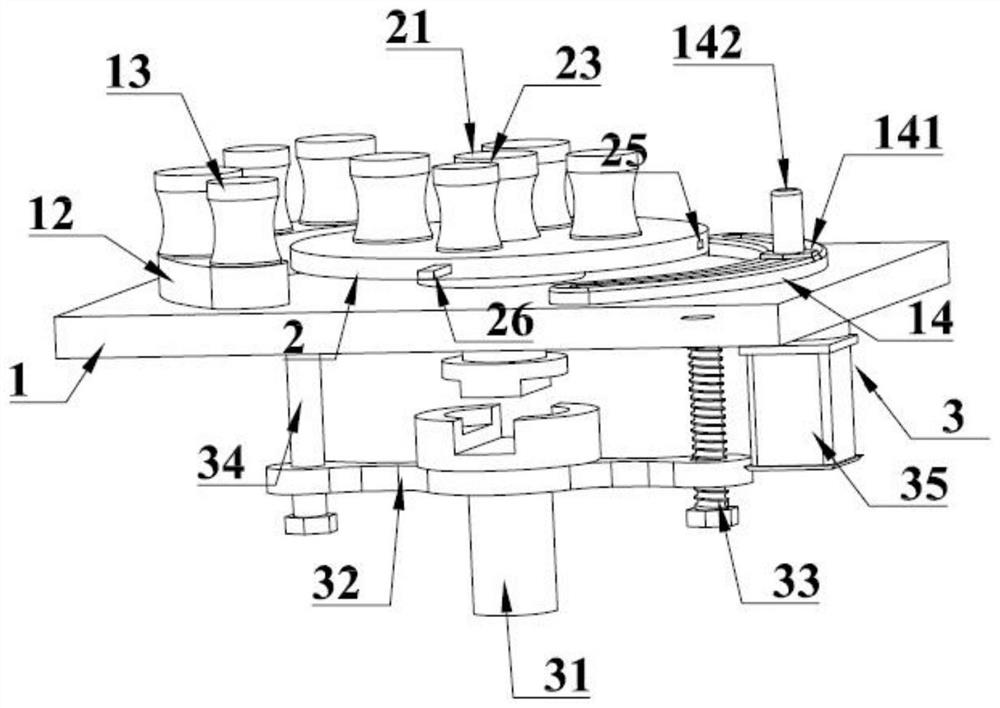 Bending device for bending machine