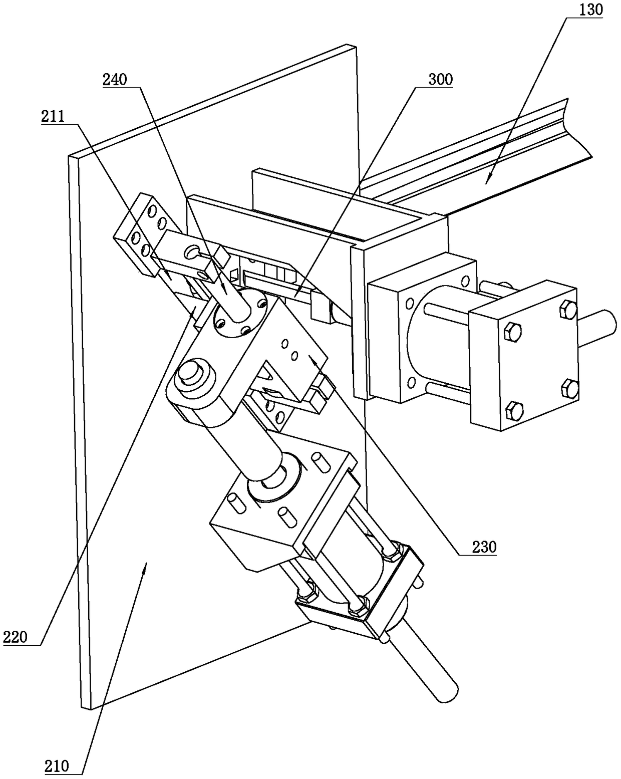 Steel bar bending machine