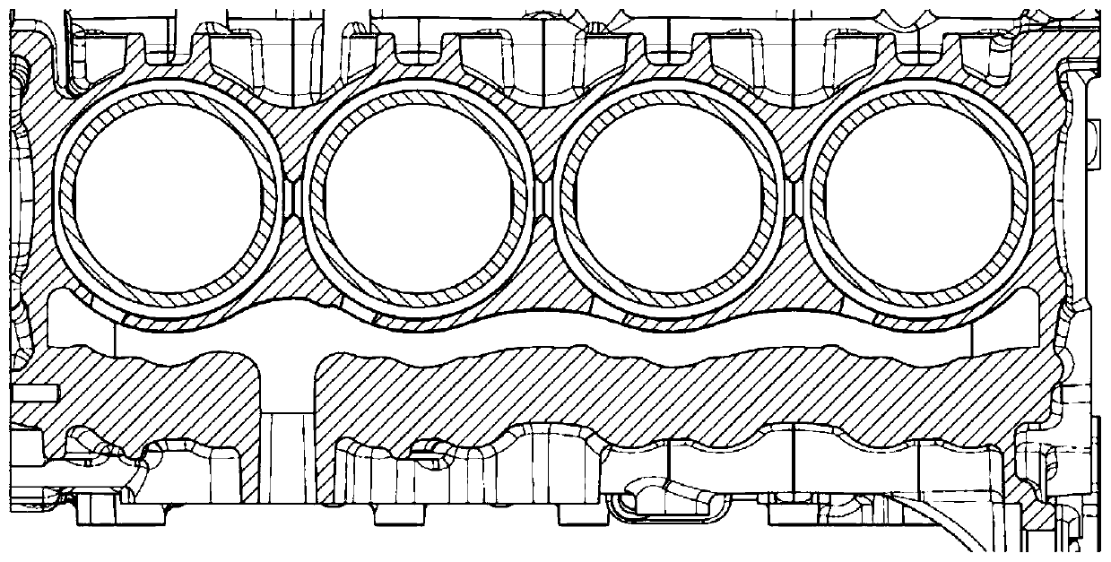 A form of body water cavity arrangement