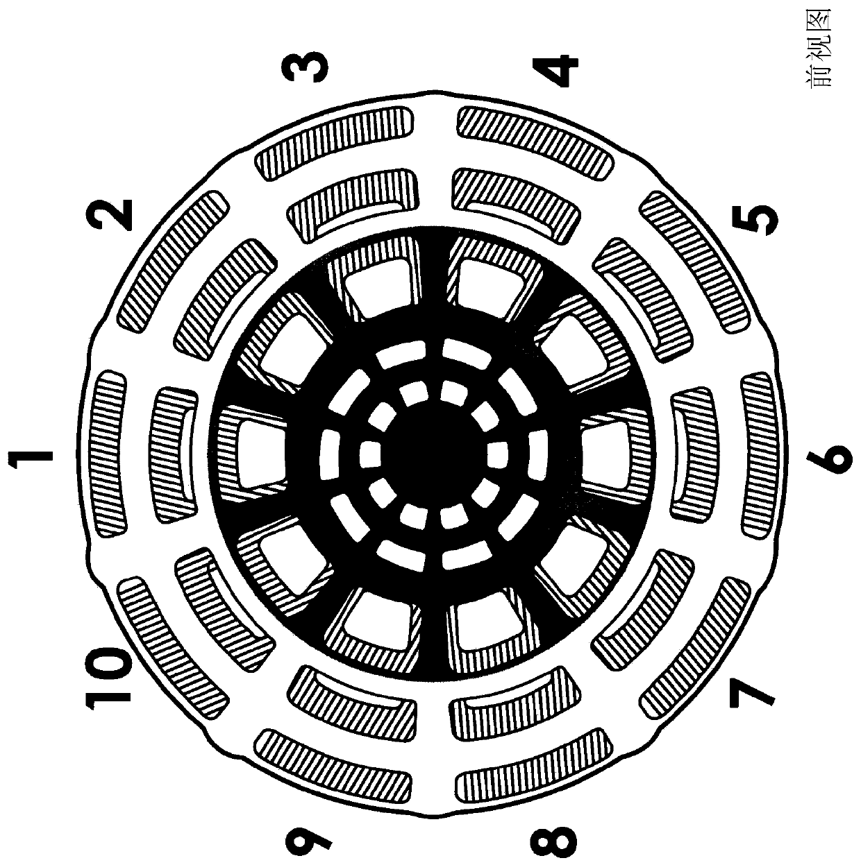 Nucleo-reticular multi-cell dual-system ocular implant