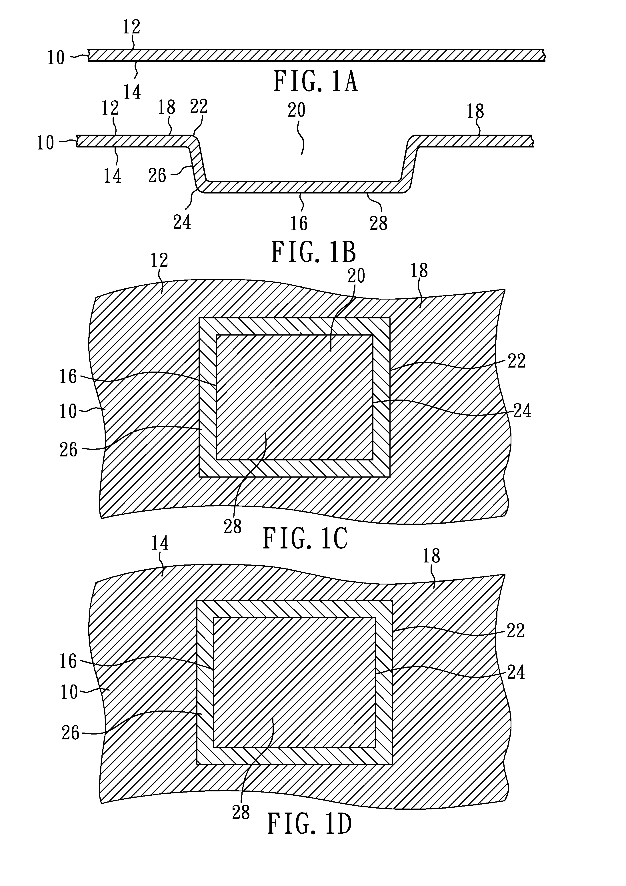 Method of making cavity substrate with built-in stiffener and cavity substrate manufactured thereby