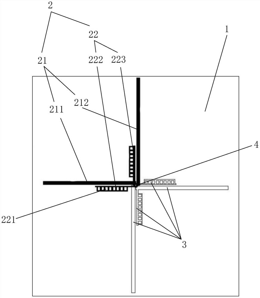 A self-phase-shifted dual-frequency dual-circularly polarized cross-dipole antenna