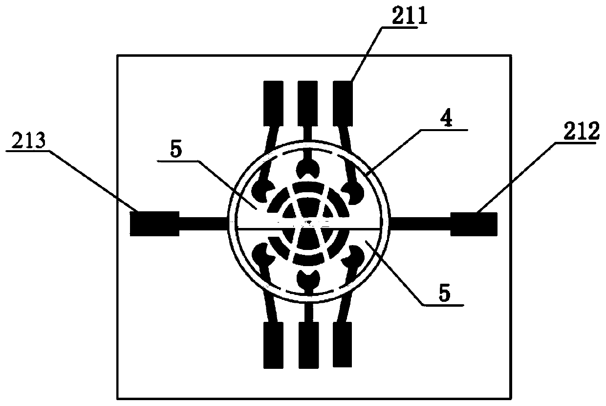 Urine detection electrochemical sensor and preparation method thereof, and paper diaper