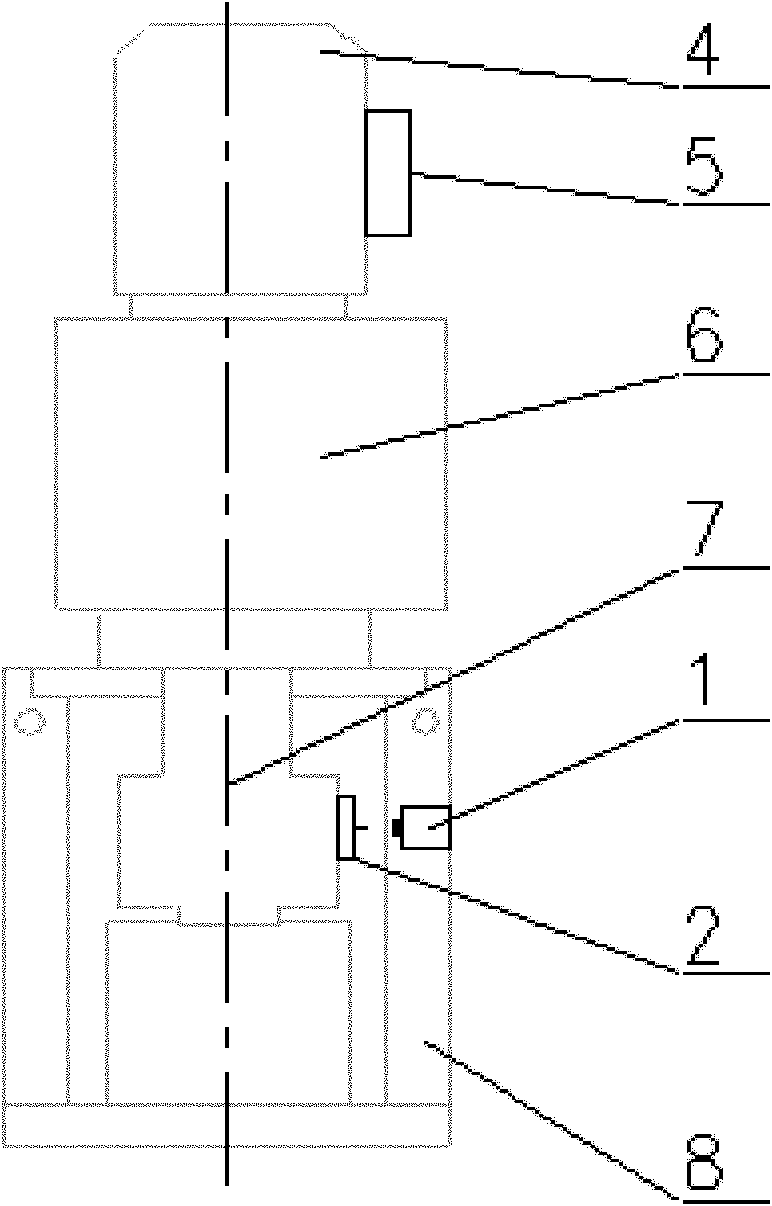 Transmission control mechanism of stirring system